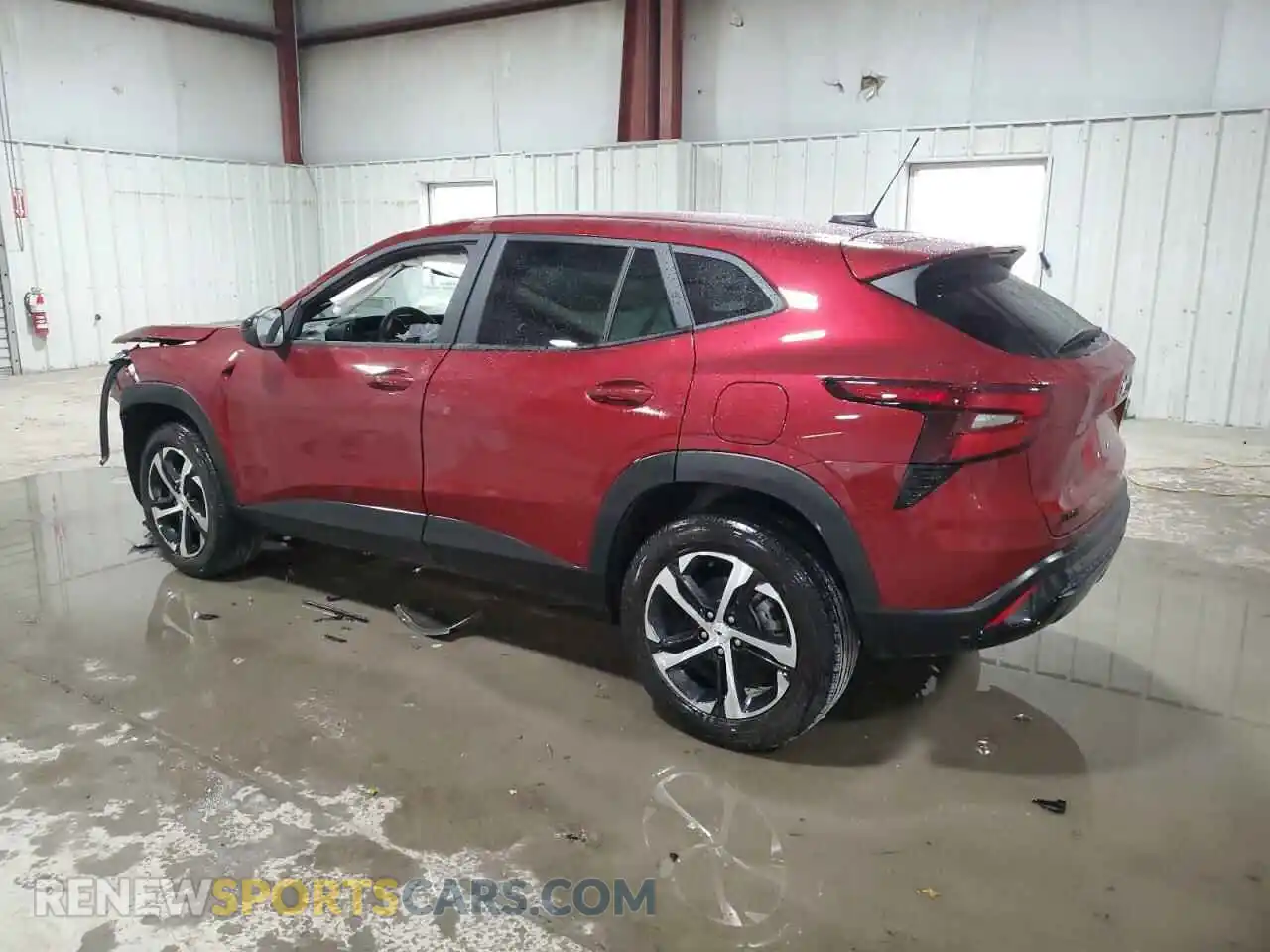 2 fotografías del automóvil dañado KL77LGEP3SC112147 CHEVROLET TRAX 1RS 2025