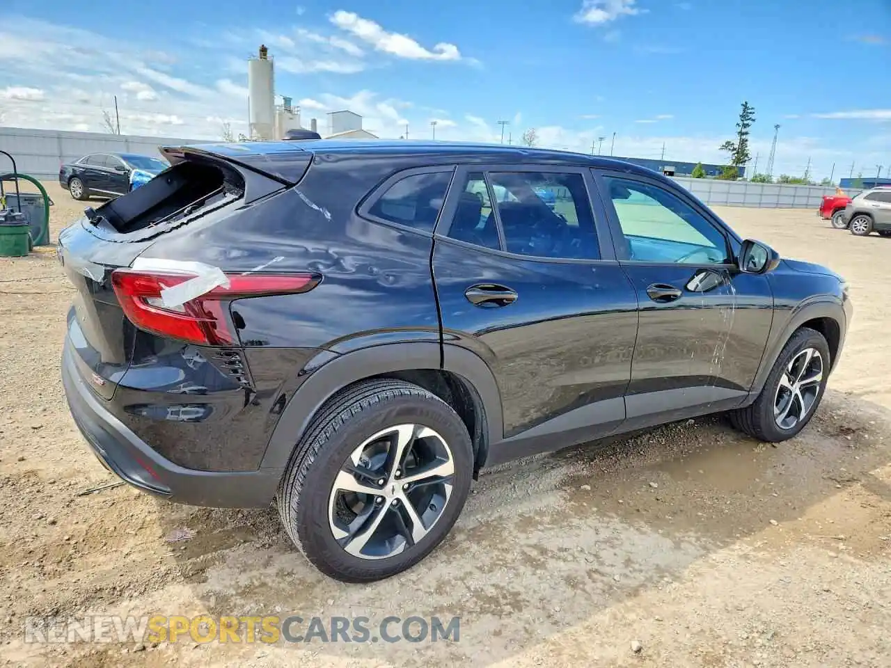 3 Фотография поврежденного автомобиля KL77LGEP4SC292545 CHEVROLET TRAX 1RS 2025