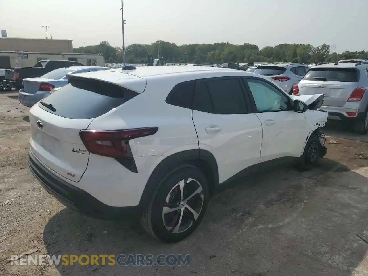 3 Photograph of a damaged car KL77LGEP8SC009113 CHEVROLET TRAX 1RS 2025