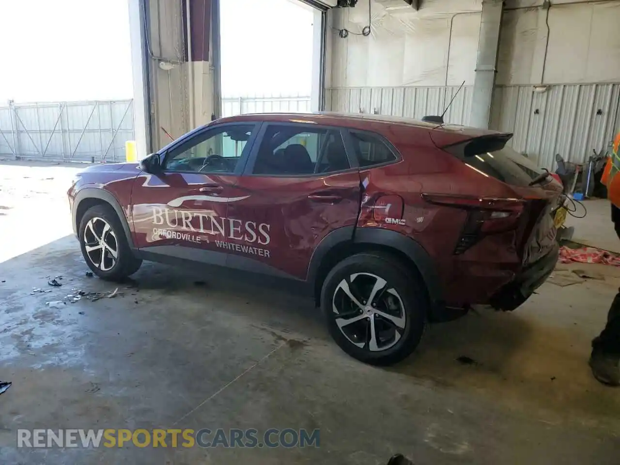 2 Фотография поврежденного автомобиля KL77LGEP9SC014241 CHEVROLET TRAX 1RS 2025
