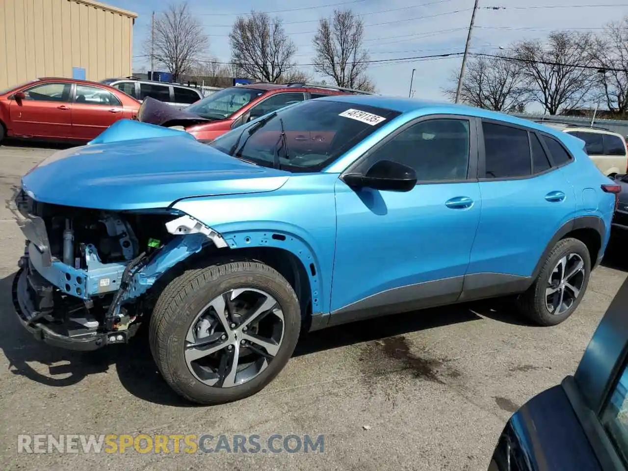 1 Photograph of a damaged car KL77LGEP9SC087304 CHEVROLET TRAX 1RS 2025