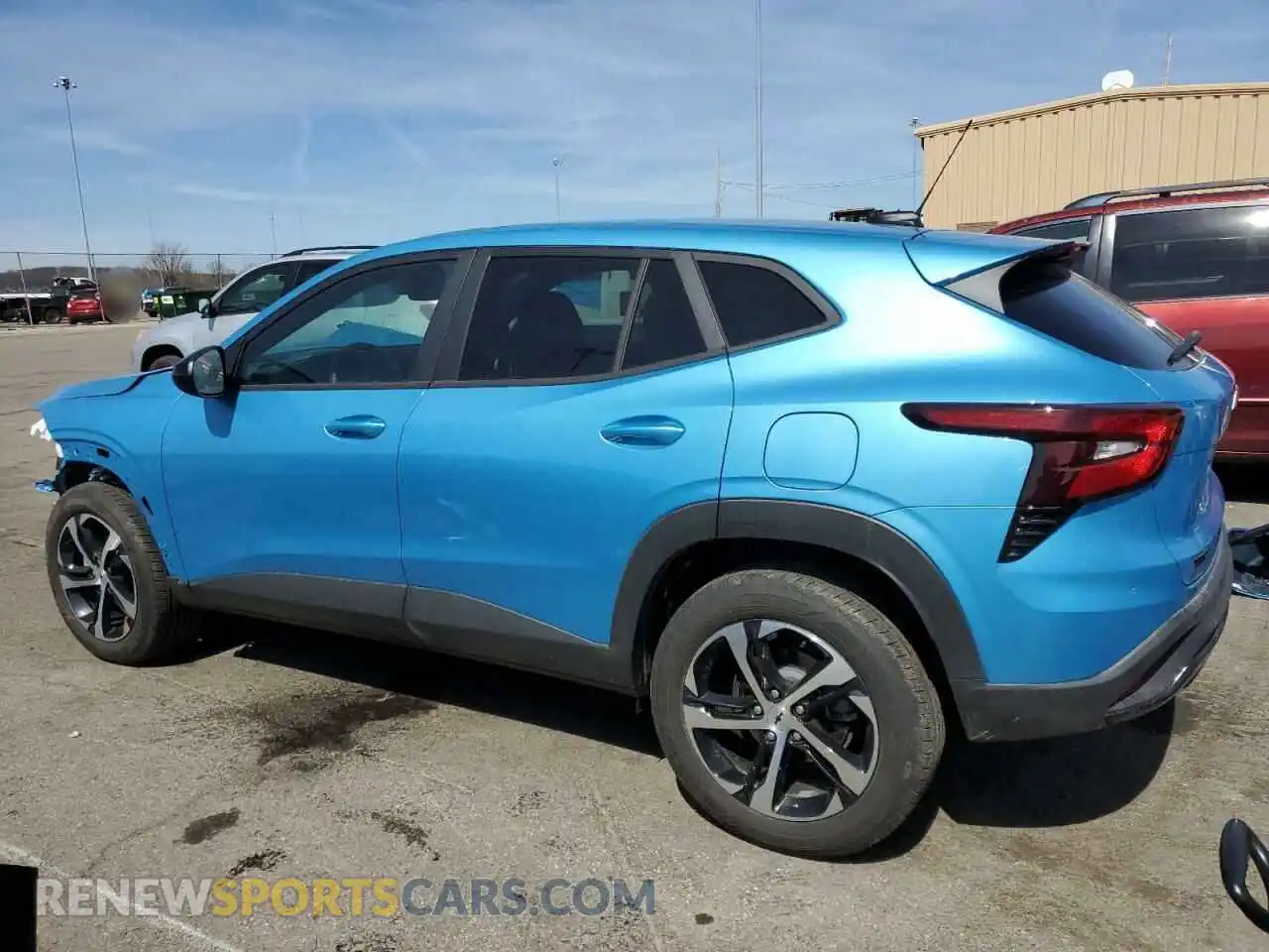 2 Photograph of a damaged car KL77LGEP9SC087304 CHEVROLET TRAX 1RS 2025
