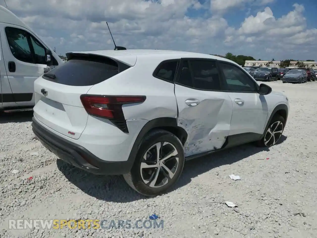 3 Photograph of a damaged car KL77LGEP9SC107552 CHEVROLET TRAX 1RS 2025