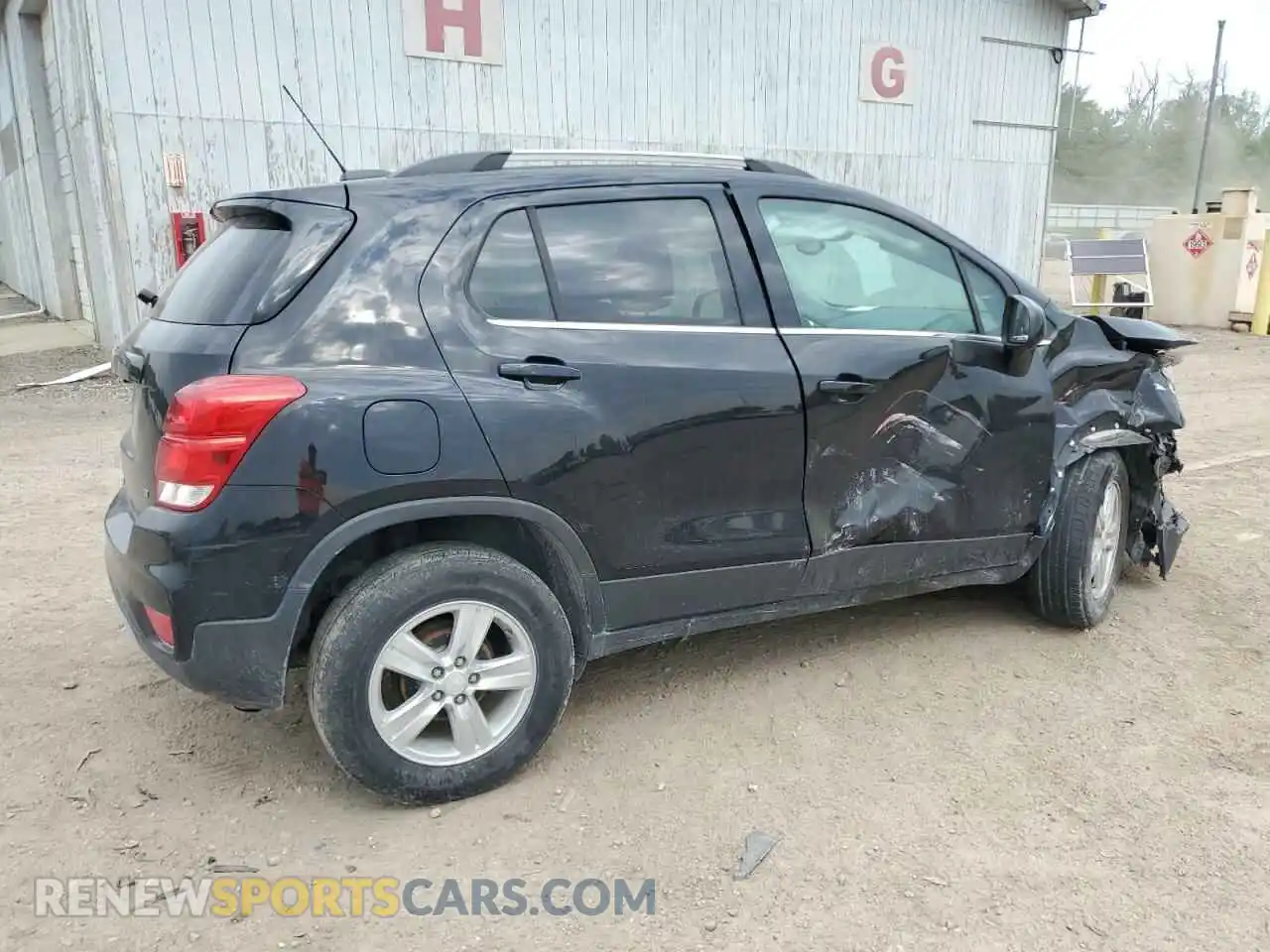 3 Фотография поврежденного автомобиля 3GNCJLSB6KL337392 CHEVROLET TRAX 2019