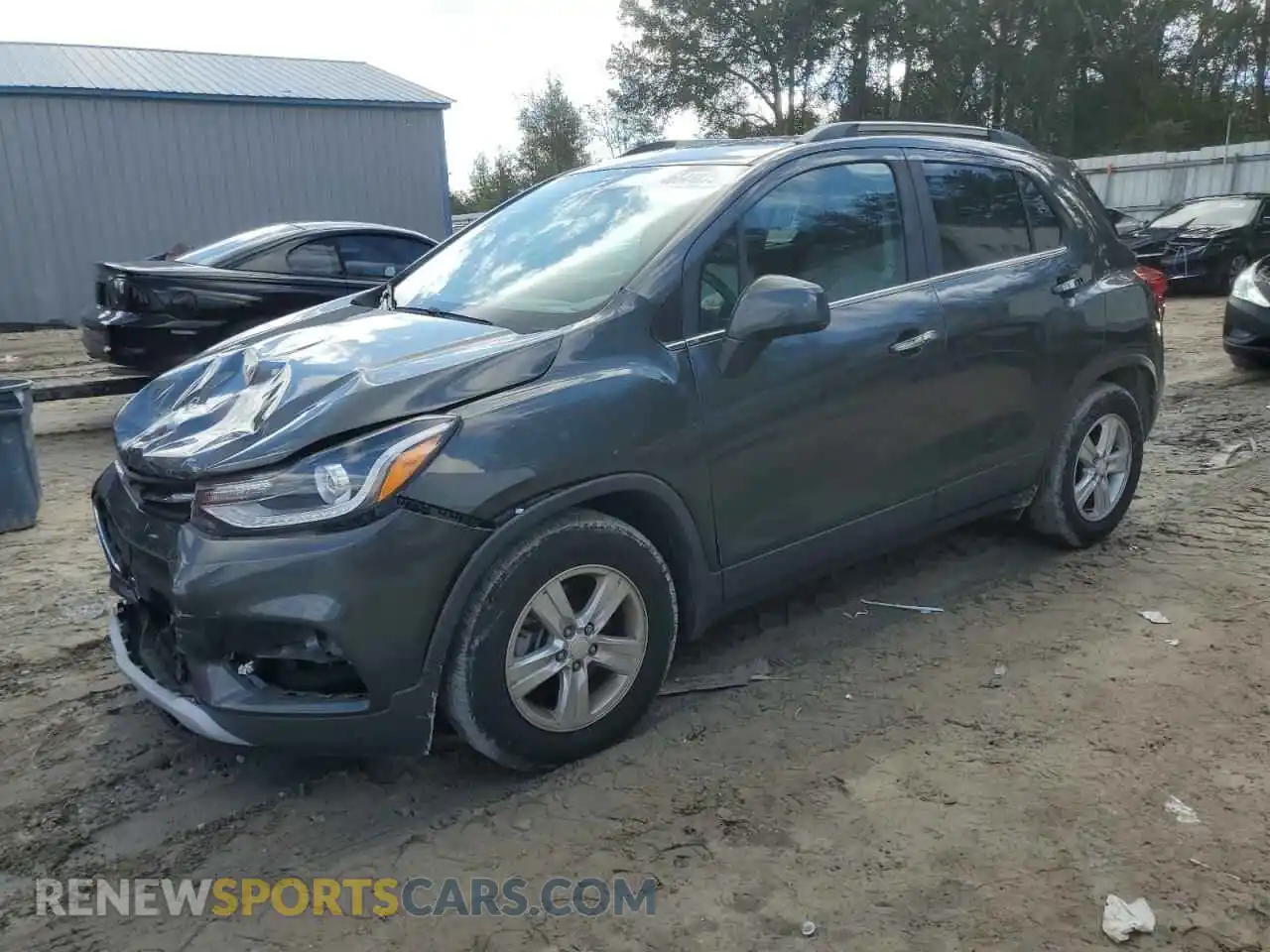 1 Photograph of a damaged car 3GNCJLSB6KL360672 CHEVROLET TRAX 2019