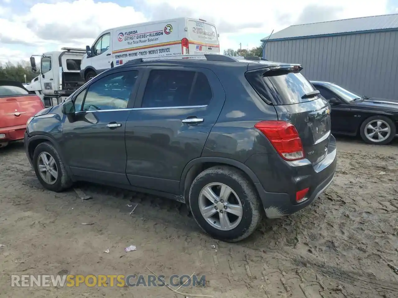 2 Photograph of a damaged car 3GNCJLSB6KL360672 CHEVROLET TRAX 2019