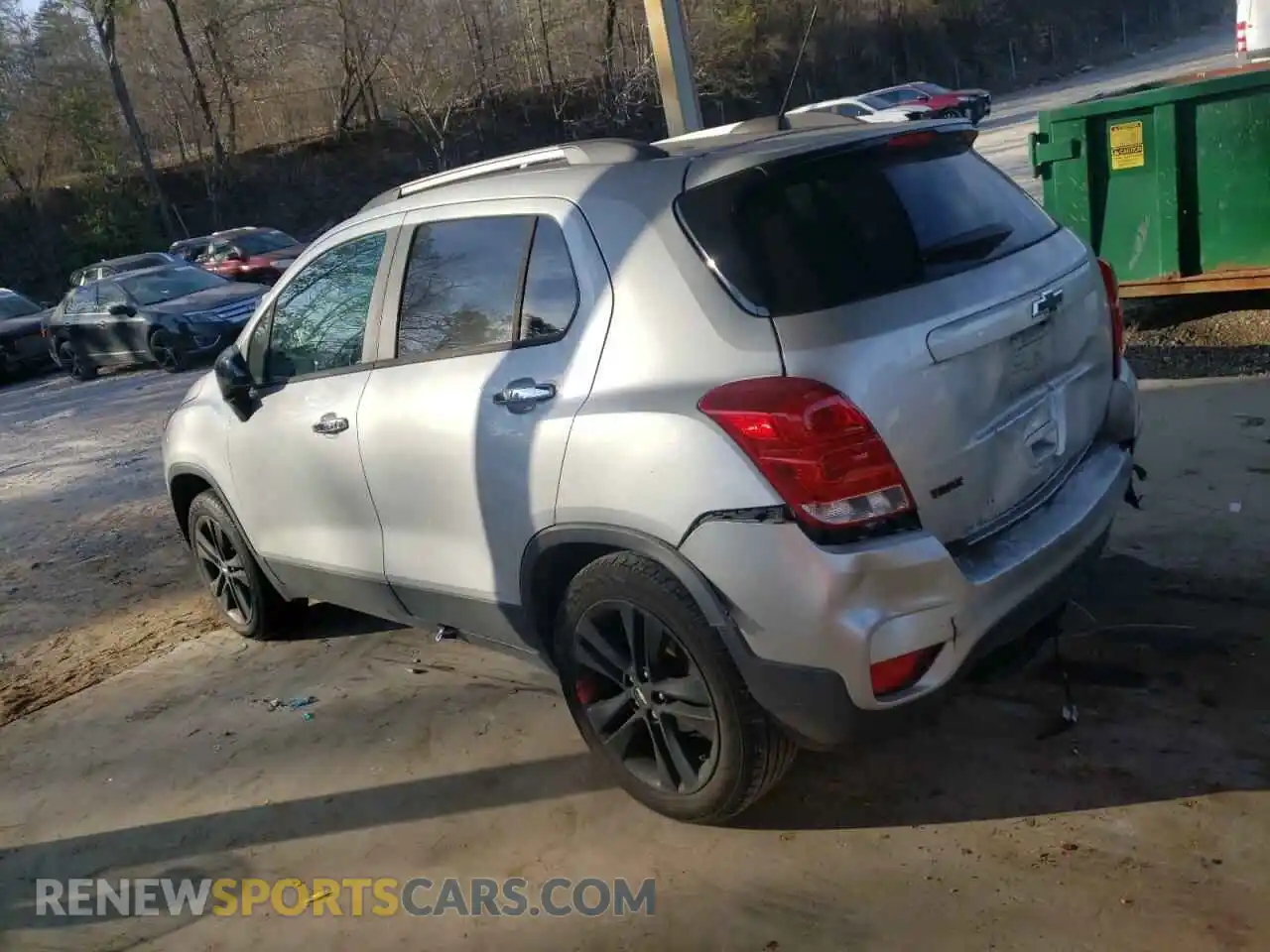 2 Photograph of a damaged car 3GNCJPSB5KL385232 CHEVROLET TRAX 2019