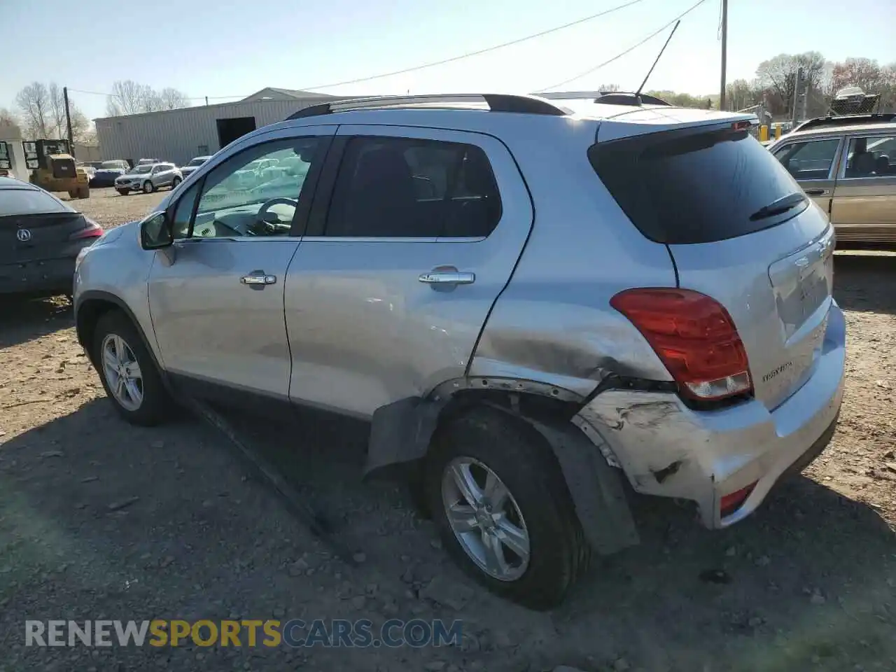 2 Photograph of a damaged car 3GNCJPSB9KL401092 CHEVROLET TRAX 2019