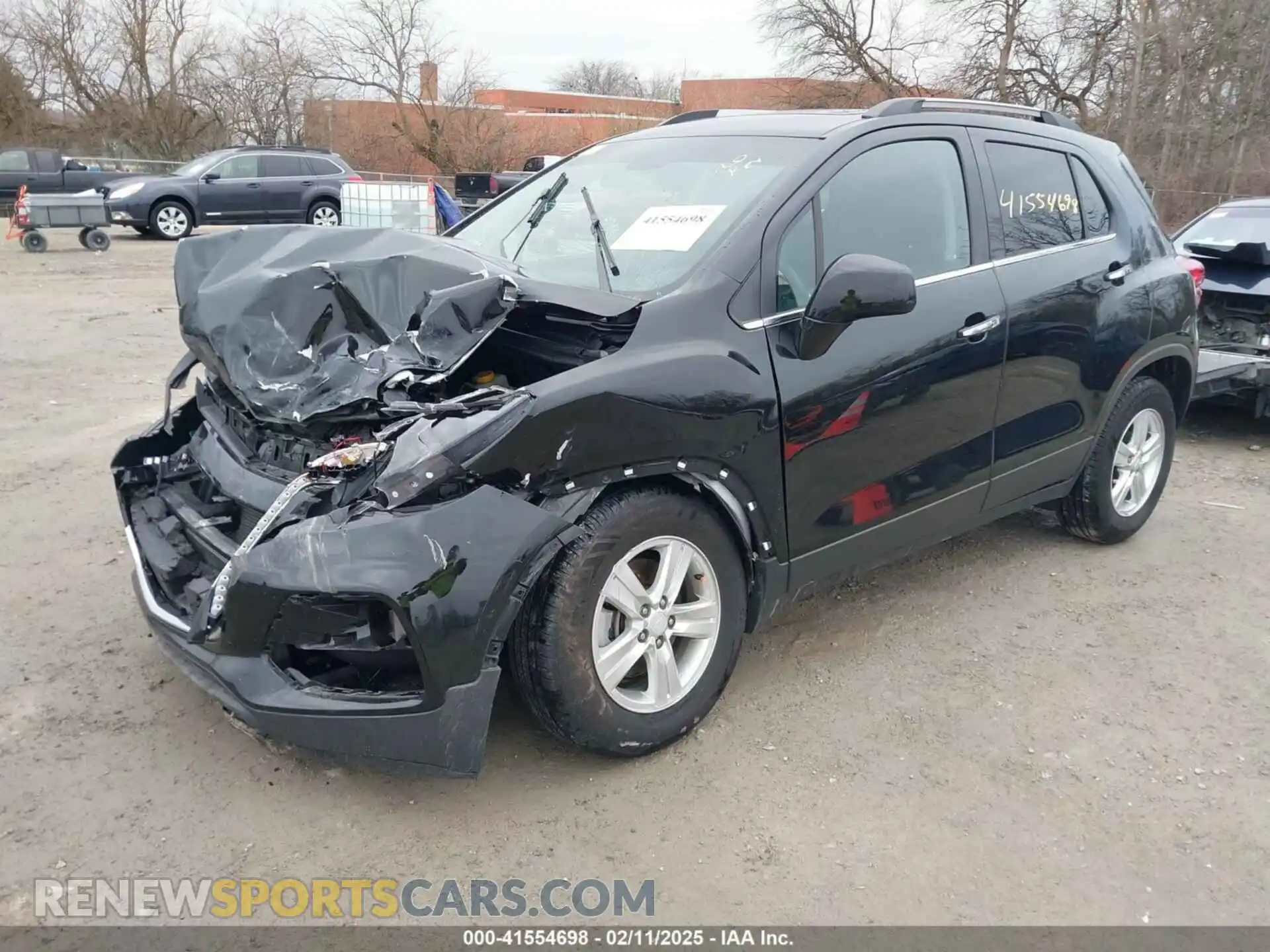 2 Photograph of a damaged car 3gncjlsb8kl263683 CHEVROLET TRAX 2019