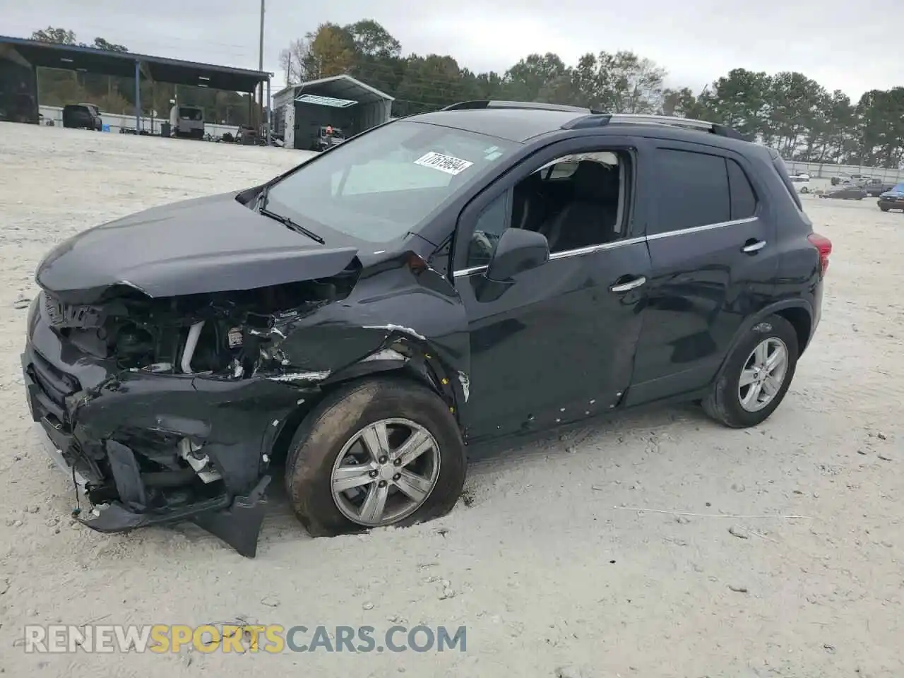 1 Photograph of a damaged car KL7CJLSB0KB747208 CHEVROLET TRAX 2019