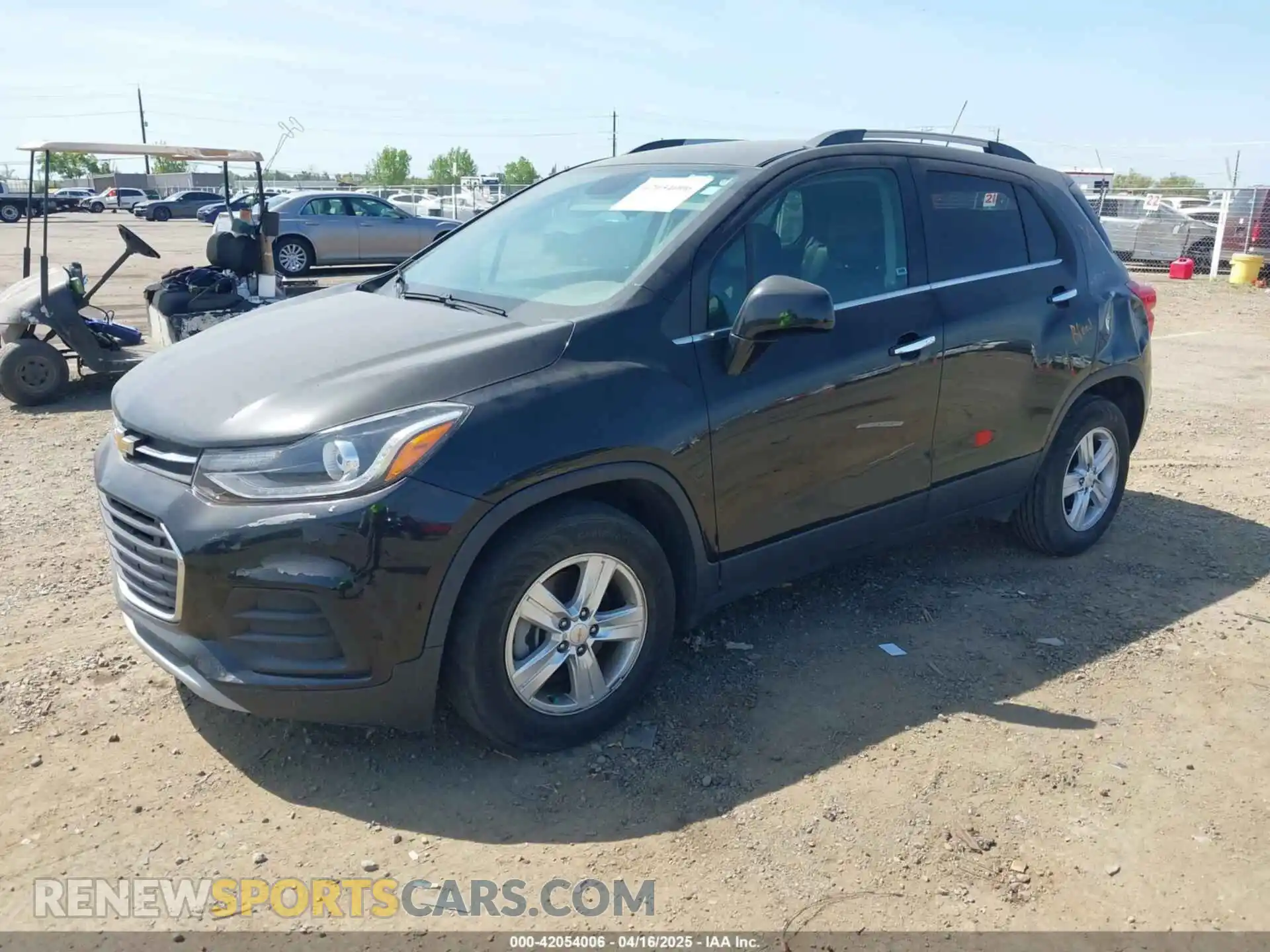 2 Photograph of a damaged car KL7CJLSB0KB918698 CHEVROLET TRAX 2019