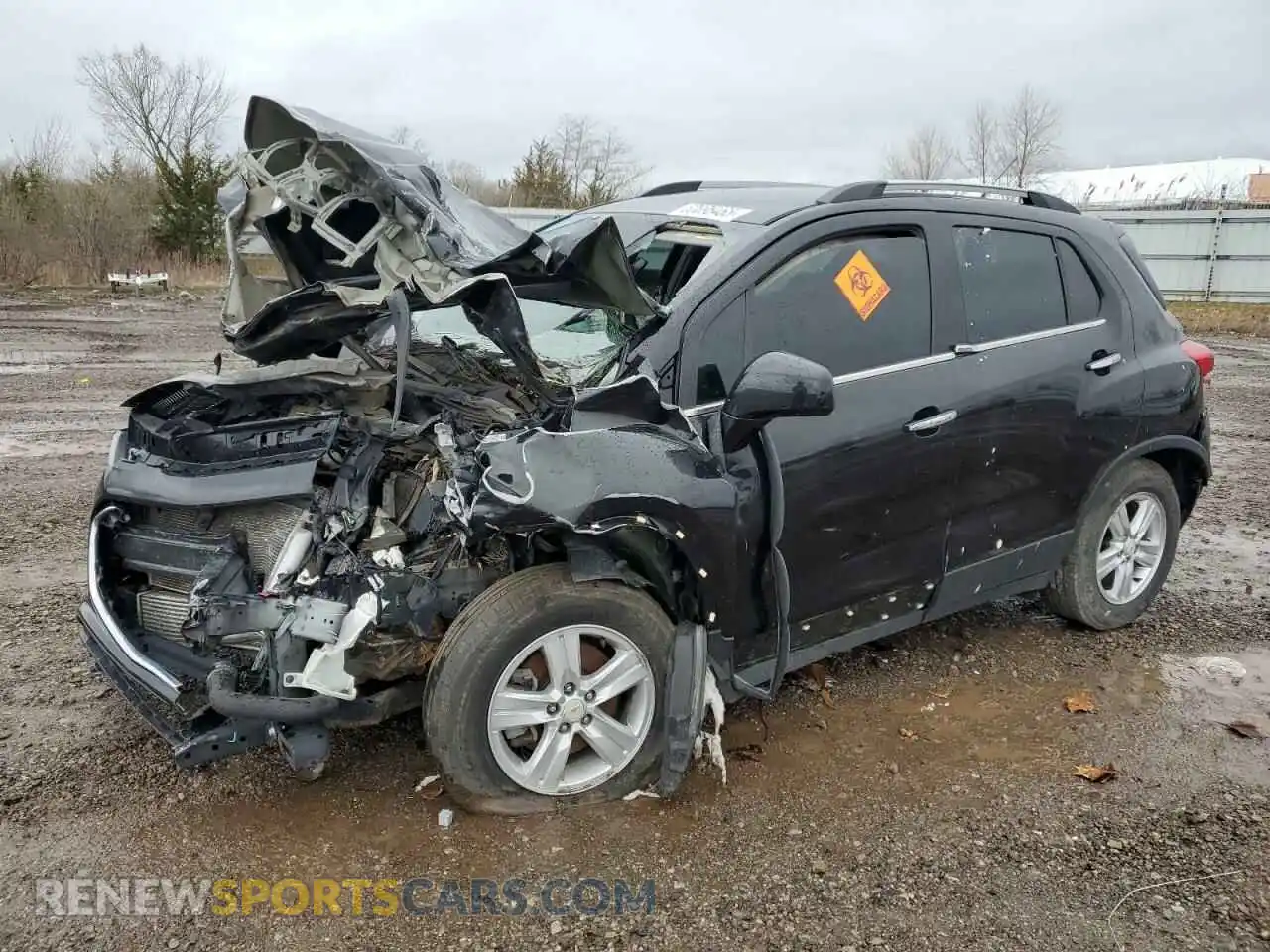 1 Photograph of a damaged car KL7CJLSB0KB944329 CHEVROLET TRAX 2019