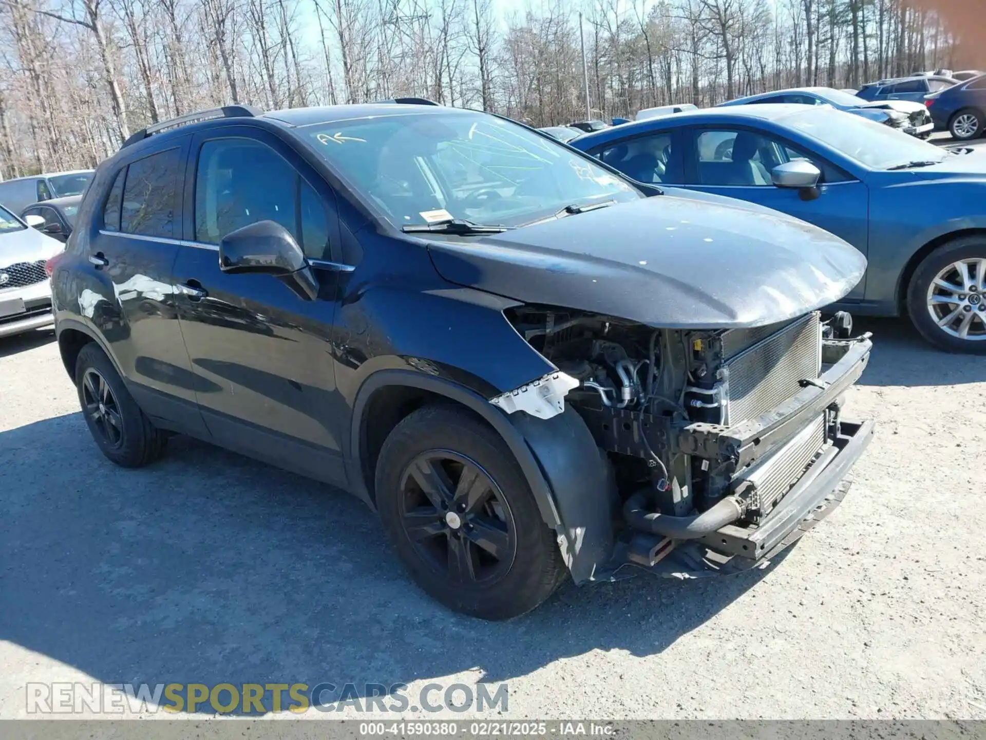 1 Photograph of a damaged car KL7CJLSB1KB774921 CHEVROLET TRAX 2019