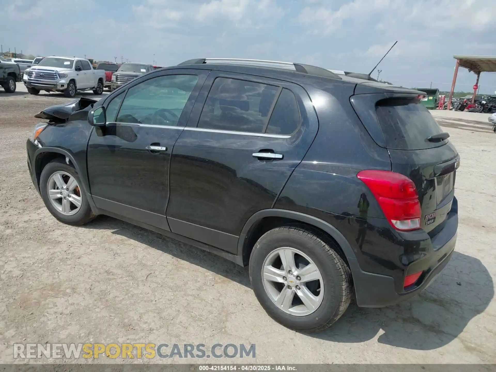 3 Photograph of a damaged car KL7CJLSB1KB817282 CHEVROLET TRAX 2019