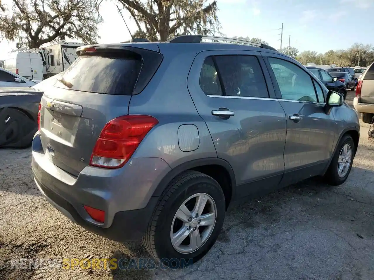 3 Photograph of a damaged car KL7CJLSB3KB784544 CHEVROLET TRAX 2019