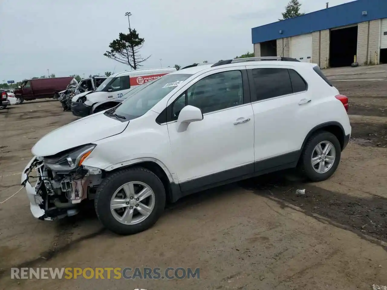 1 Photograph of a damaged car KL7CJLSB3KB797360 CHEVROLET TRAX 2019