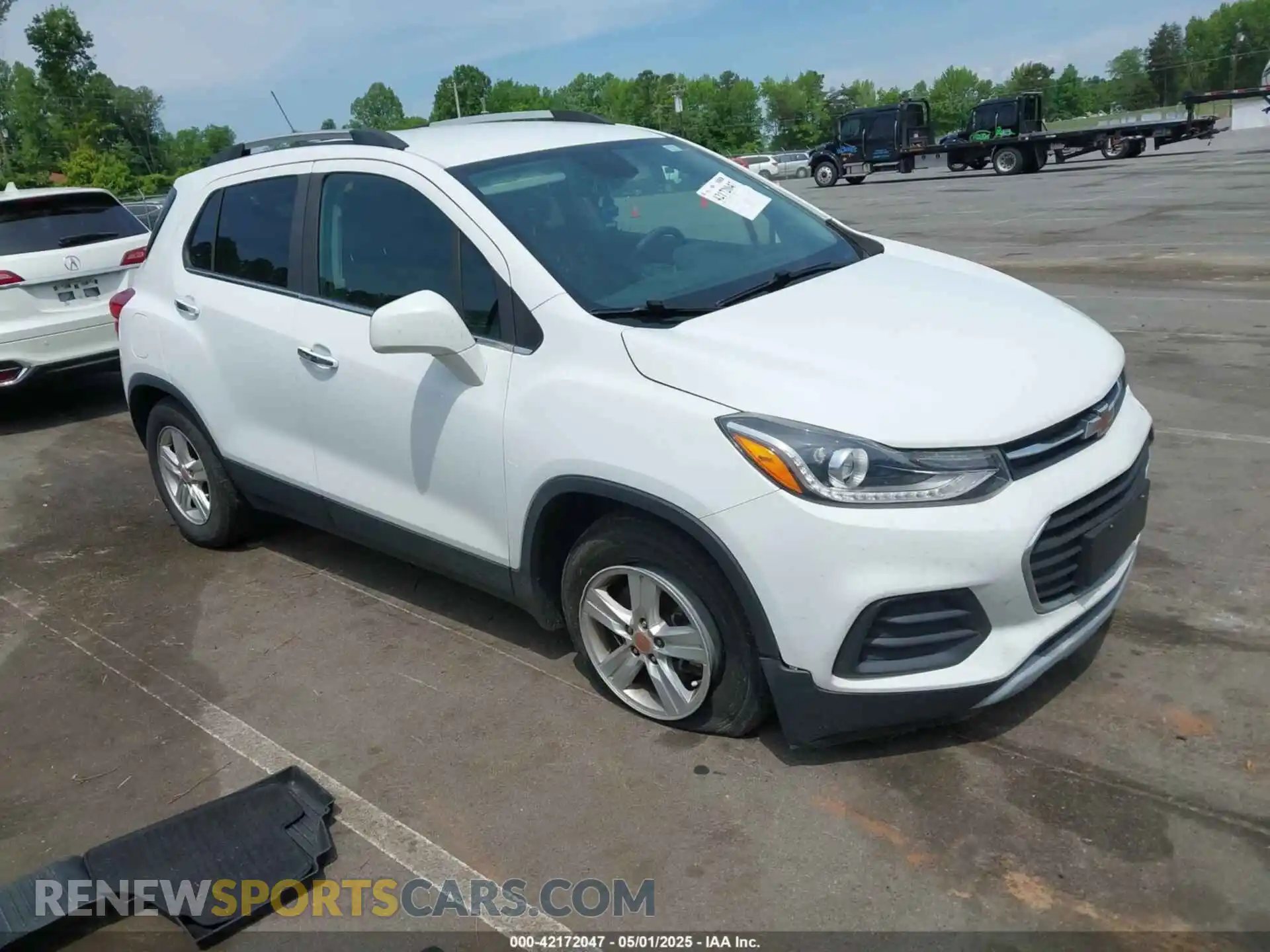 1 fotografías del automóvil dañado KL7CJLSB3KB873868 CHEVROLET TRAX 2019