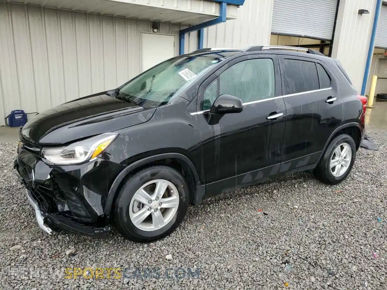 1 Photograph of a damaged car KL7CJLSB4KB720271 CHEVROLET TRAX 2019