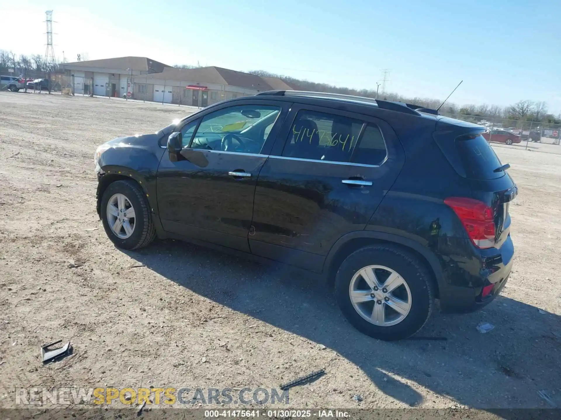 3 Photograph of a damaged car KL7CJLSB5KB934234 CHEVROLET TRAX 2019