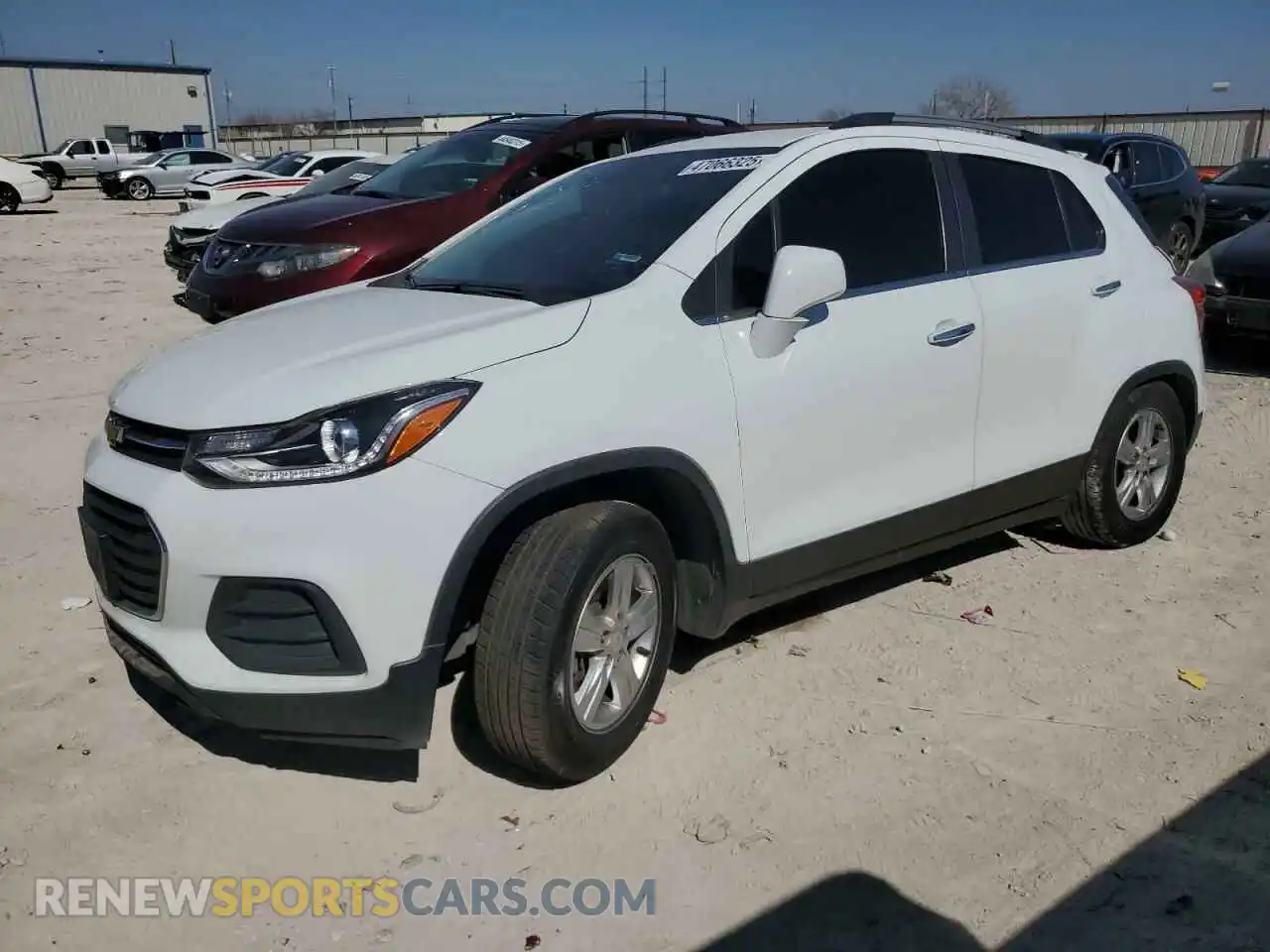 1 Photograph of a damaged car KL7CJLSB7KB792663 CHEVROLET TRAX 2019
