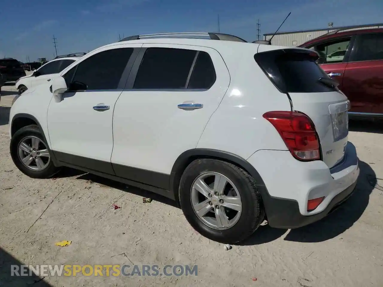 2 Photograph of a damaged car KL7CJLSB7KB792663 CHEVROLET TRAX 2019
