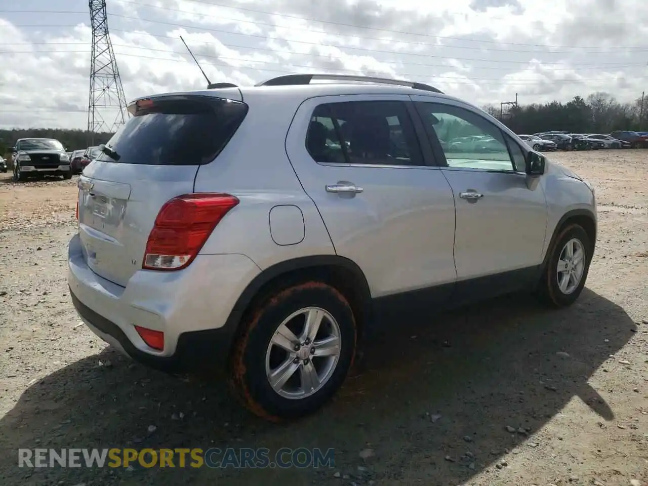 3 Photograph of a damaged car KL7CJLSB8KB823483 CHEVROLET TRAX 2019