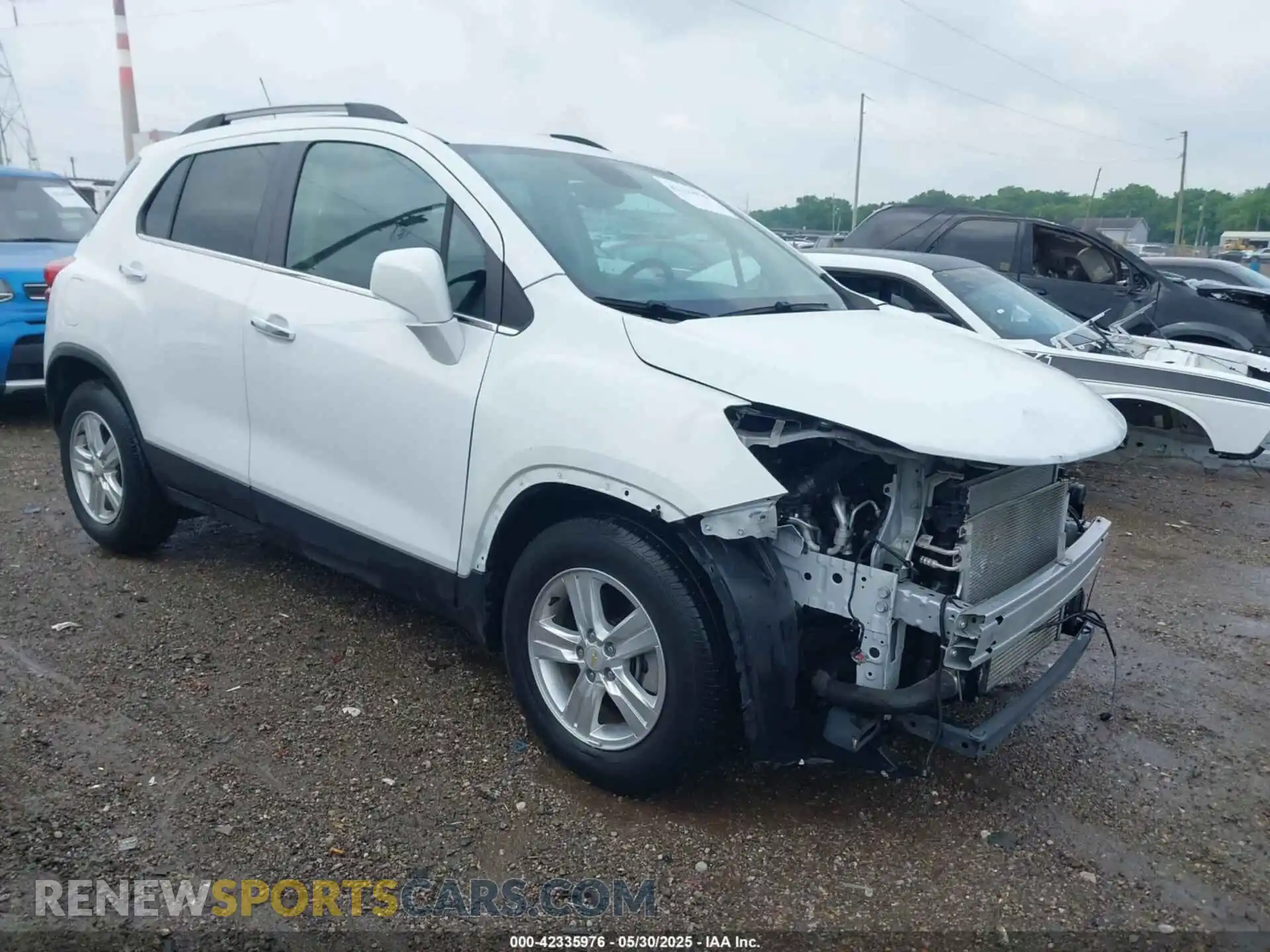 1 Photograph of a damaged car KL7CJLSB8KB912566 CHEVROLET TRAX 2019