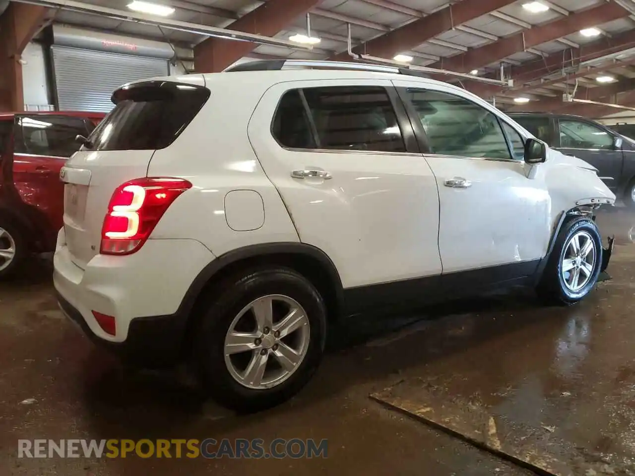 3 Photograph of a damaged car KL7CJLSB9KB858601 CHEVROLET TRAX 2019