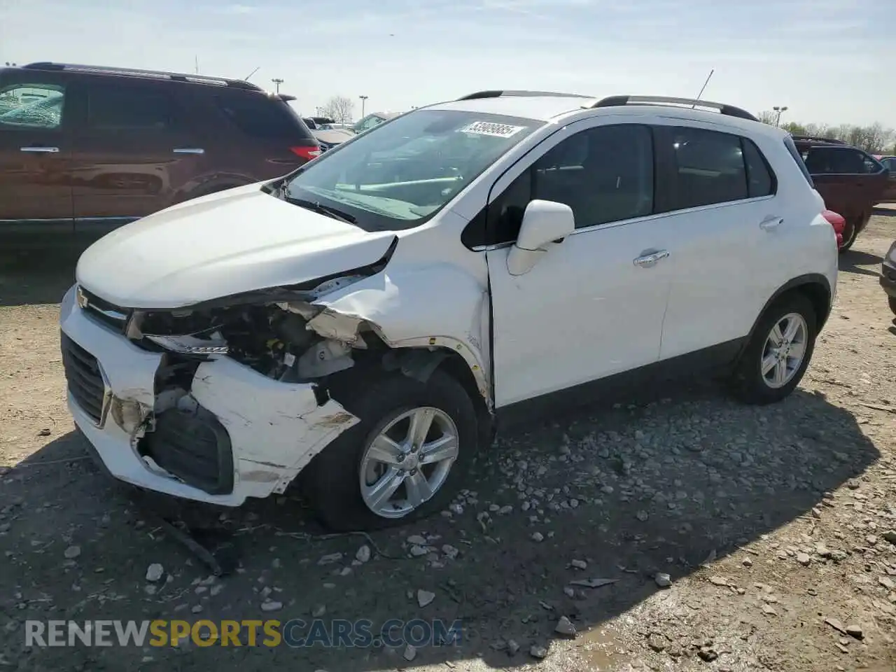 1 Photograph of a damaged car KL7CJLSB9KB962425 CHEVROLET TRAX 2019
