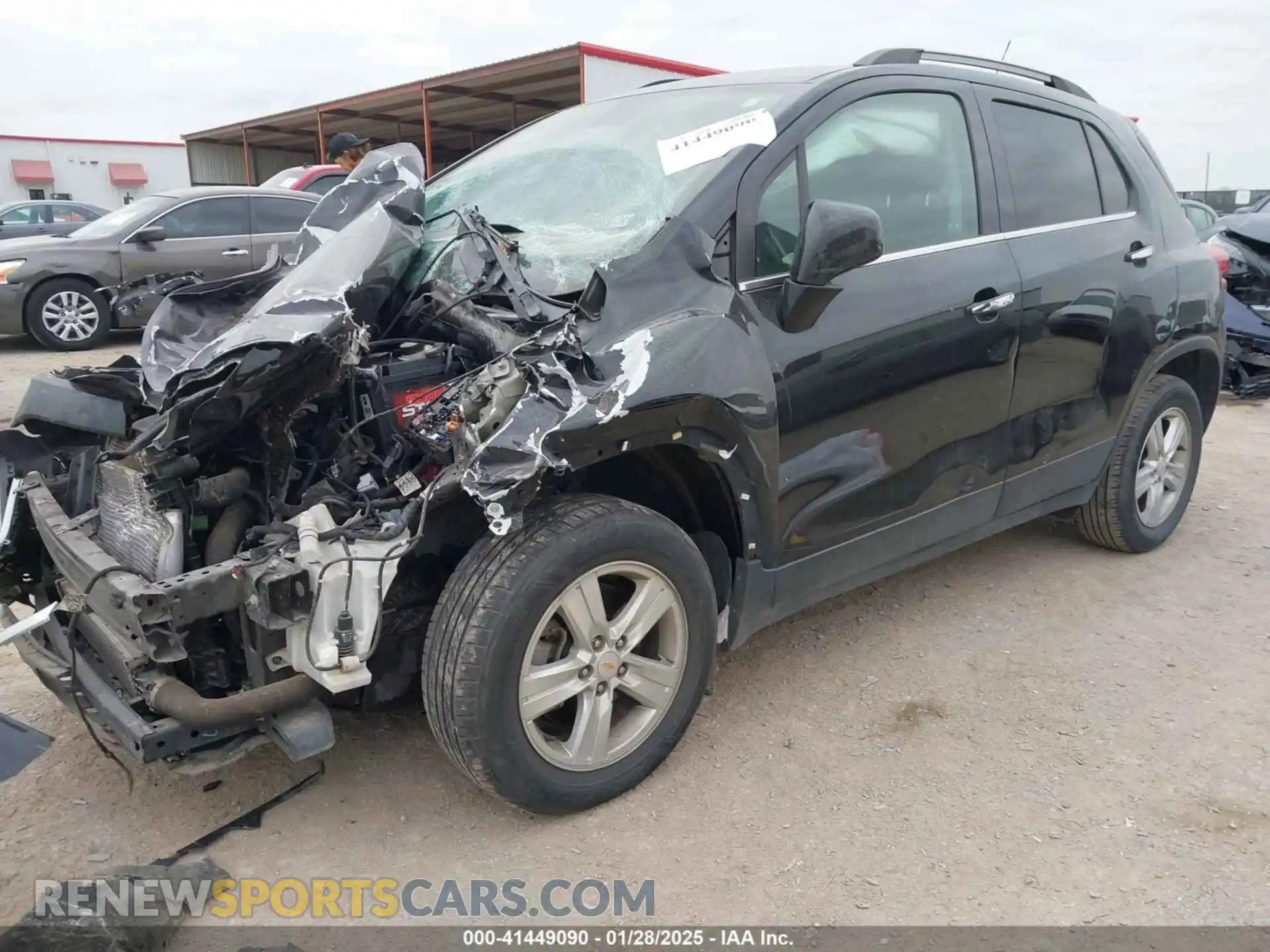 2 Photograph of a damaged car KL7CJLSBXKB742016 CHEVROLET TRAX 2019