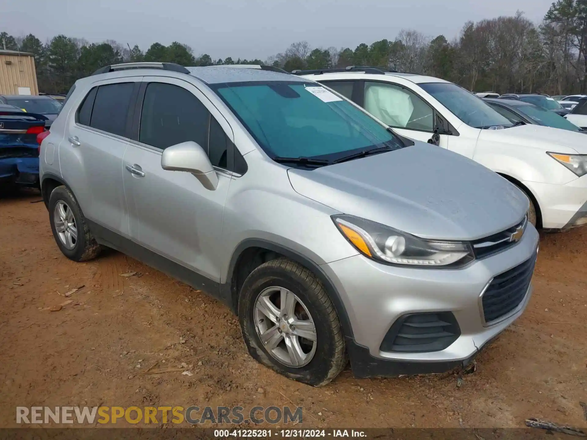 1 Photograph of a damaged car KL7CJLSBXKB917249 CHEVROLET TRAX 2019