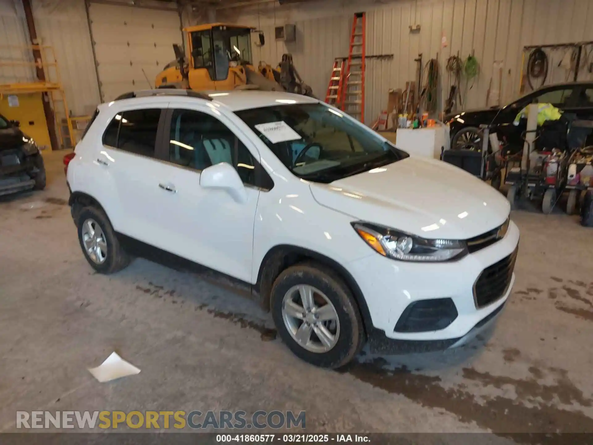 1 Photograph of a damaged car KL7CJPSB0KB862866 CHEVROLET TRAX 2019