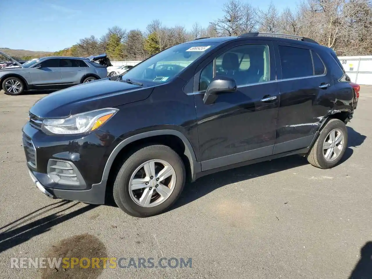 1 Photograph of a damaged car KL7CJPSB1KB822196 CHEVROLET TRAX 2019
