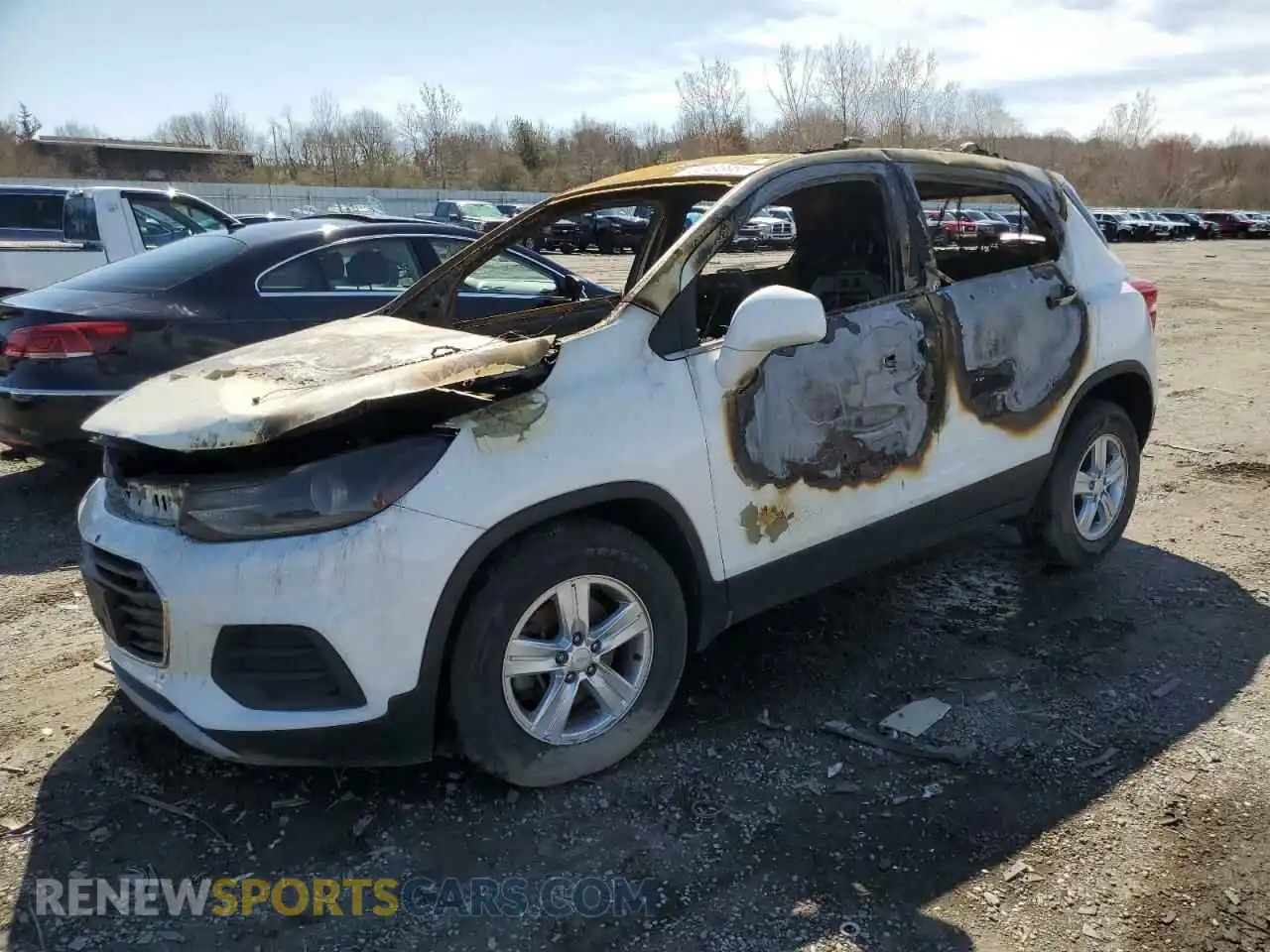 1 fotografías del automóvil dañado KL7CJPSB2KB925546 CHEVROLET TRAX 2019