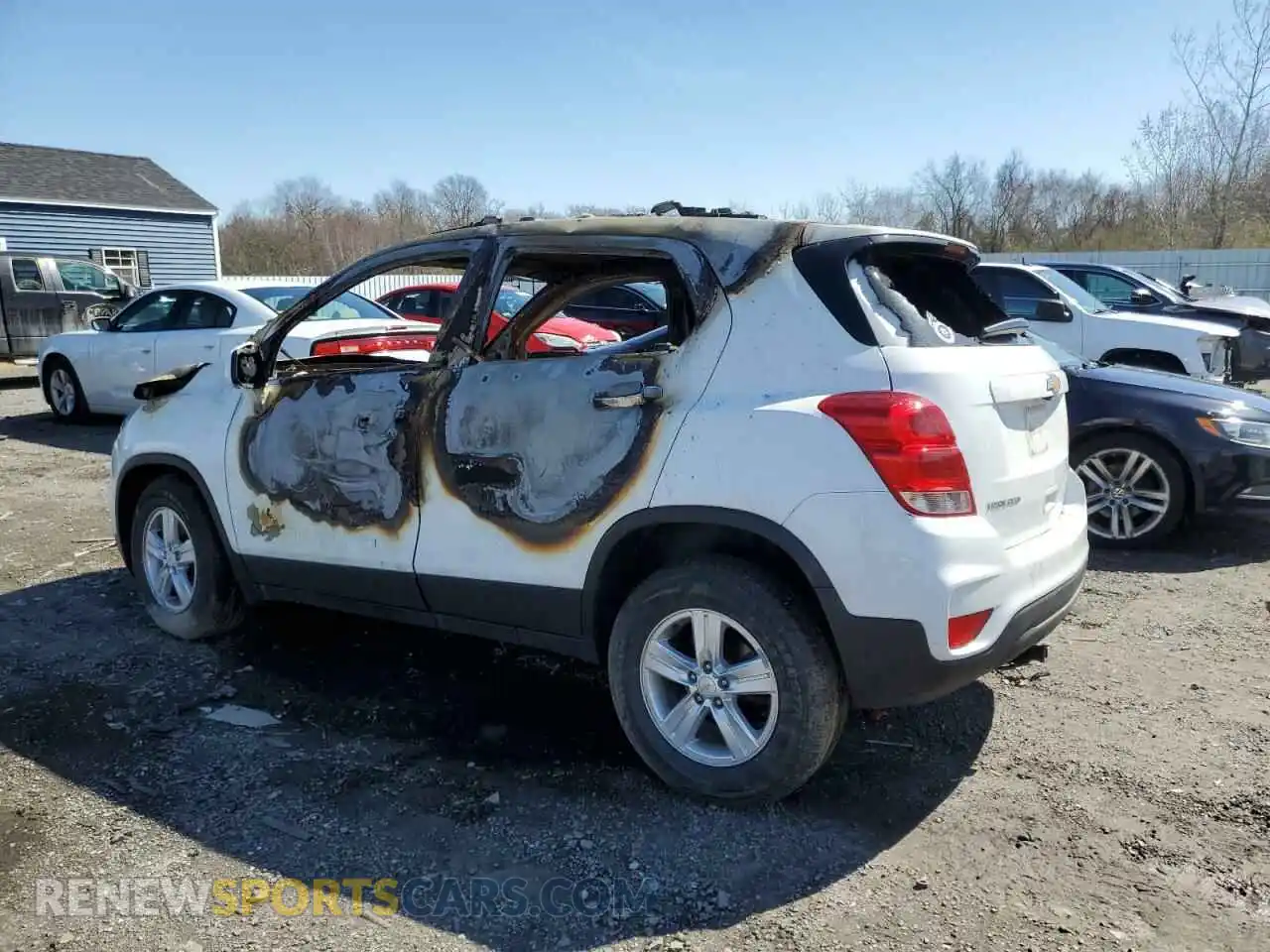 2 fotografías del automóvil dañado KL7CJPSB2KB925546 CHEVROLET TRAX 2019