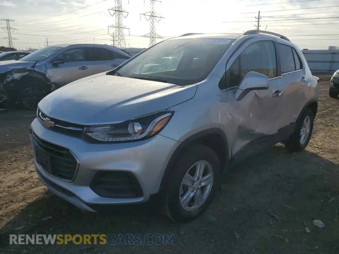 1 Photograph of a damaged car KL7CJPSB5KB861177 CHEVROLET TRAX 2019