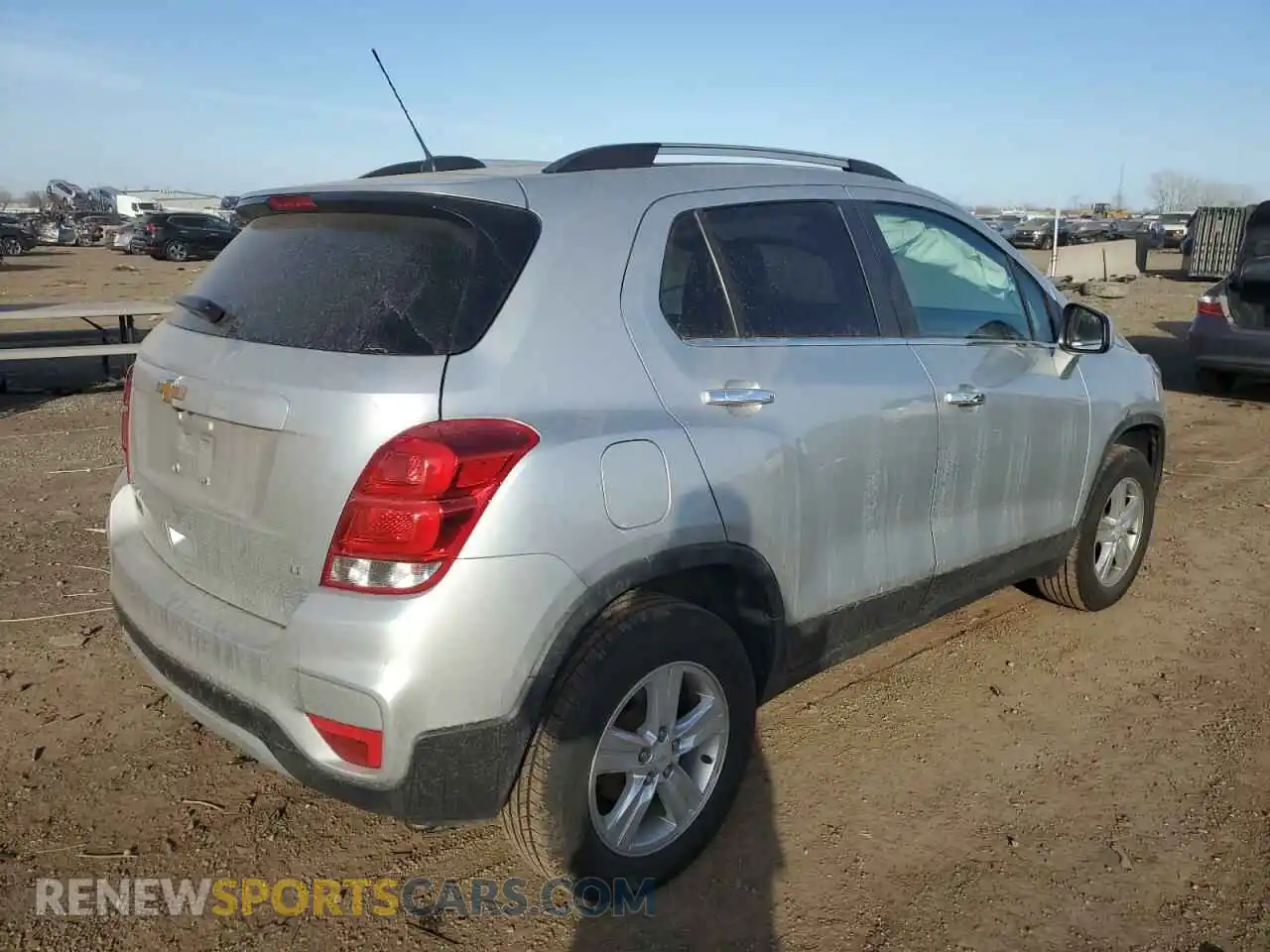 3 Photograph of a damaged car KL7CJPSB5KB861177 CHEVROLET TRAX 2019