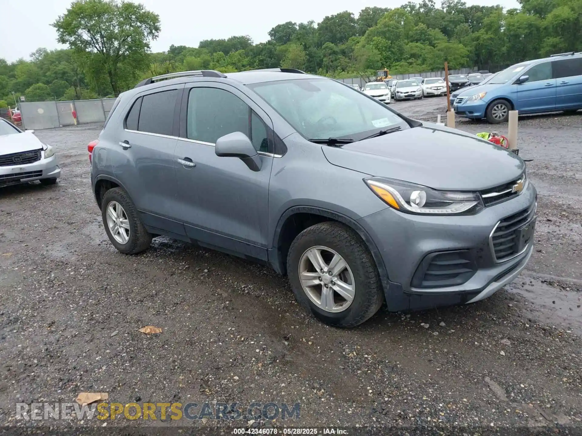 1 Photograph of a damaged car KL7CJPSB6KB811100 CHEVROLET TRAX 2019