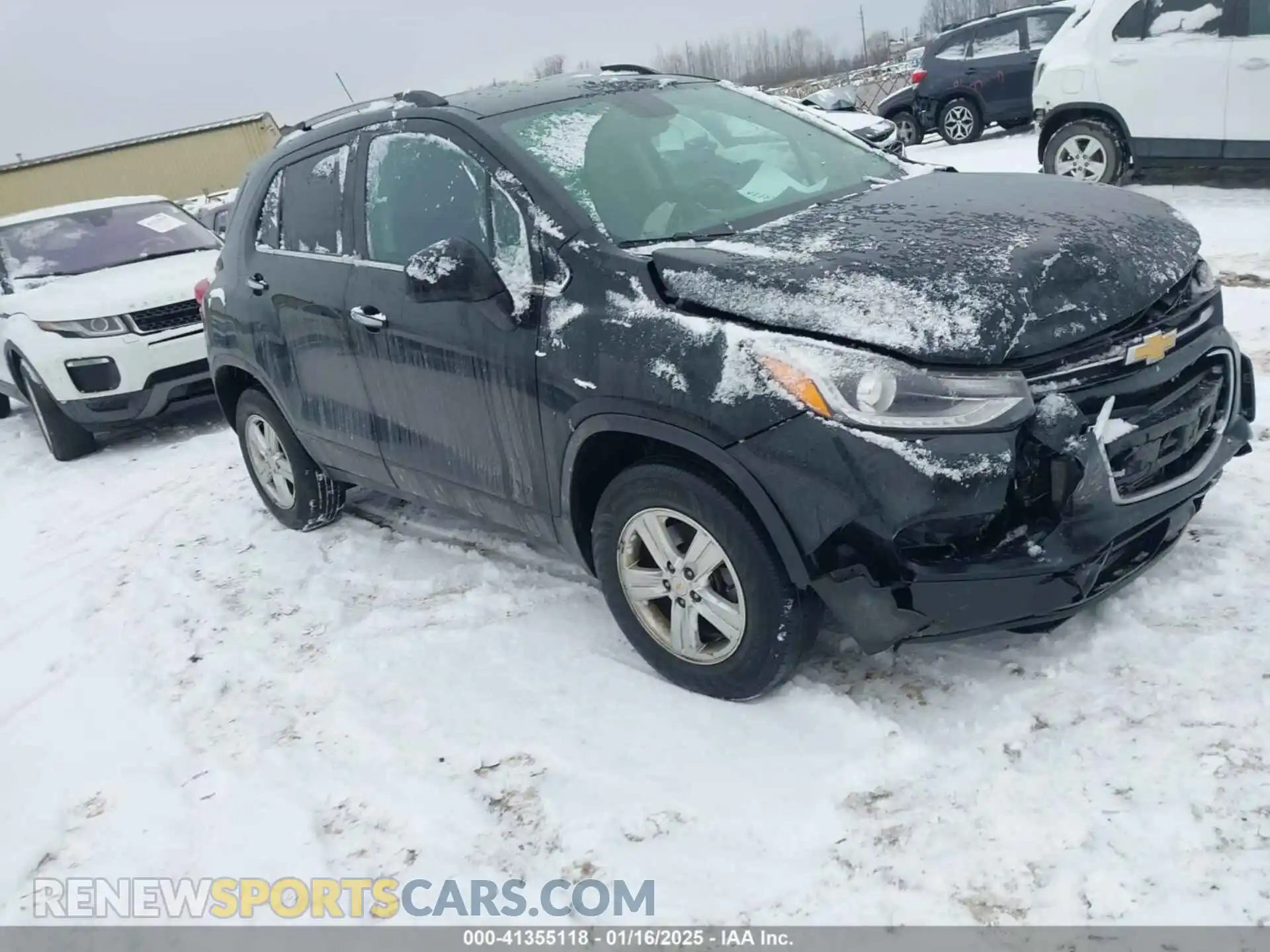 1 Photograph of a damaged car KL7CJPSB6KB925985 CHEVROLET TRAX 2019