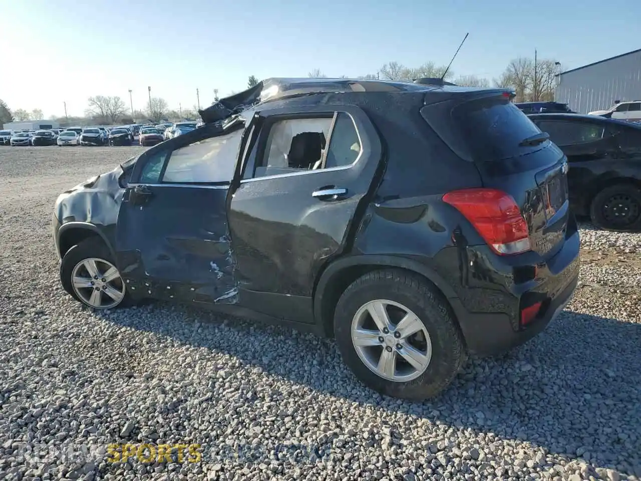 2 Photograph of a damaged car KL7CJPSB7KB719316 CHEVROLET TRAX 2019