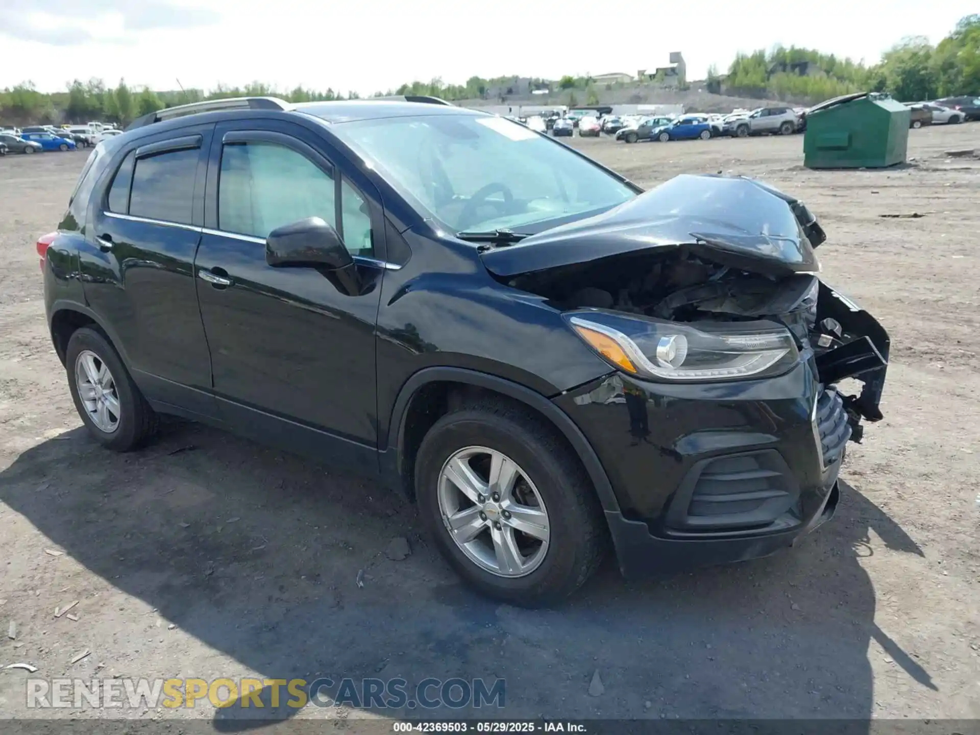 1 fotografías del automóvil dañado KL7CJPSB7KB732437 CHEVROLET TRAX 2019