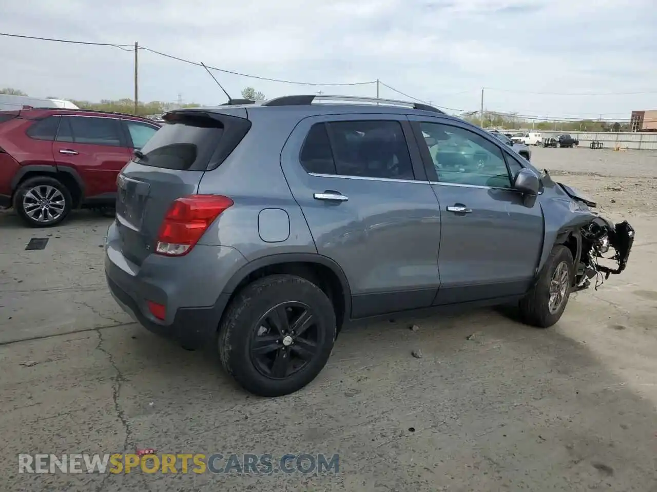 3 Photograph of a damaged car KL7CJPSB7KB880071 CHEVROLET TRAX 2019