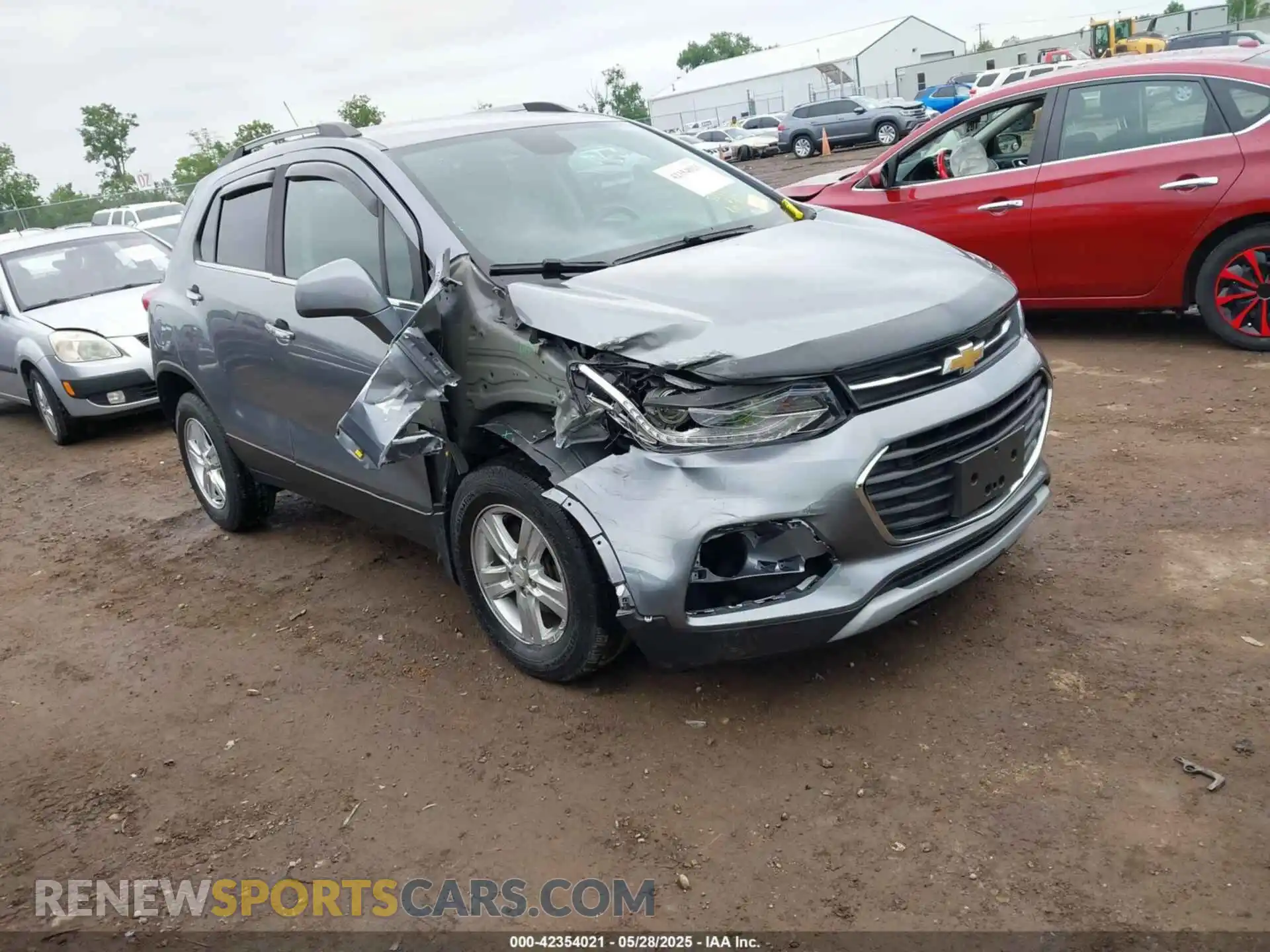 1 Photograph of a damaged car KL7CJPSB9KB901017 CHEVROLET TRAX 2019