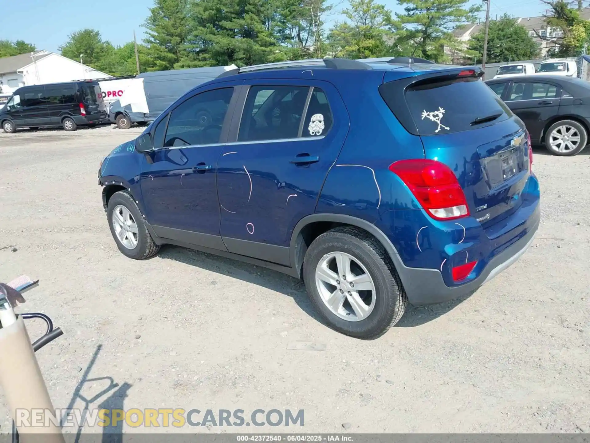 3 Photograph of a damaged car 3GNCJLSB0LL207318 CHEVROLET TRAX 2020