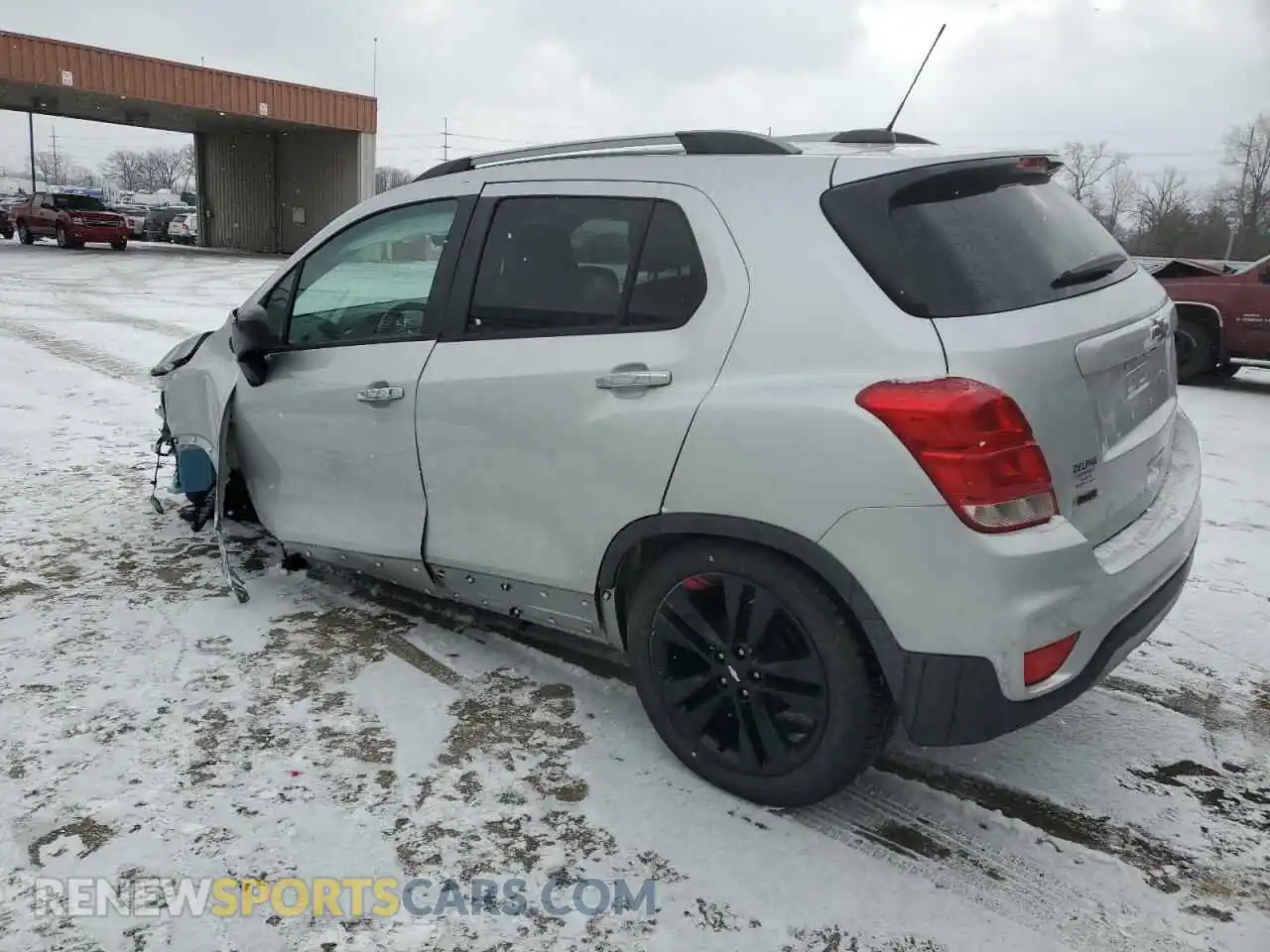 2 Photograph of a damaged car 3GNCJLSB2LL144366 CHEVROLET TRAX 2020