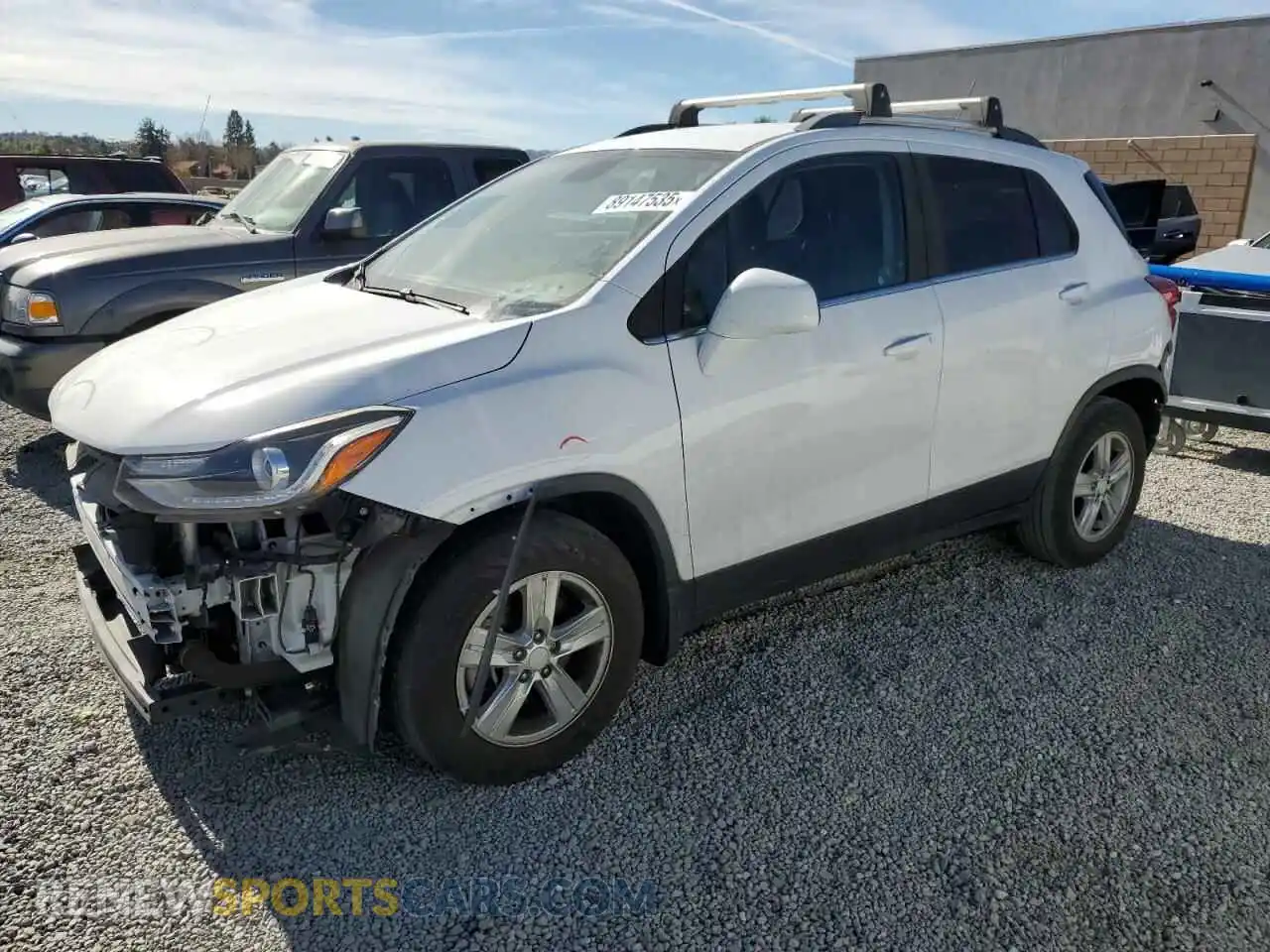 1 Photograph of a damaged car 3GNCJLSB2LL203240 CHEVROLET TRAX 2020