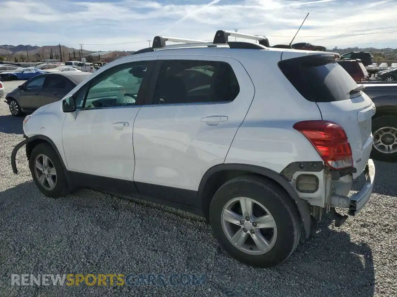 2 Photograph of a damaged car 3GNCJLSB2LL203240 CHEVROLET TRAX 2020