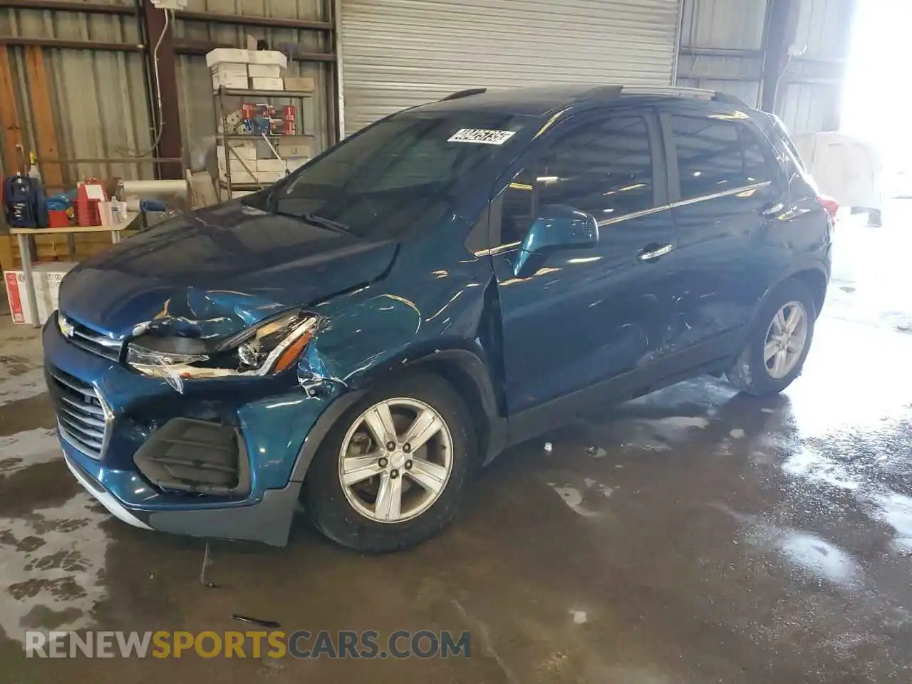 1 Photograph of a damaged car 3GNCJLSB2LL223052 CHEVROLET TRAX 2020