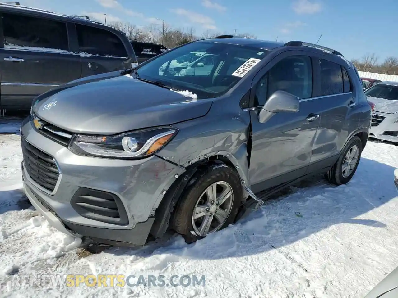 1 Photograph of a damaged car 3GNCJLSB3LL321930 CHEVROLET TRAX 2020