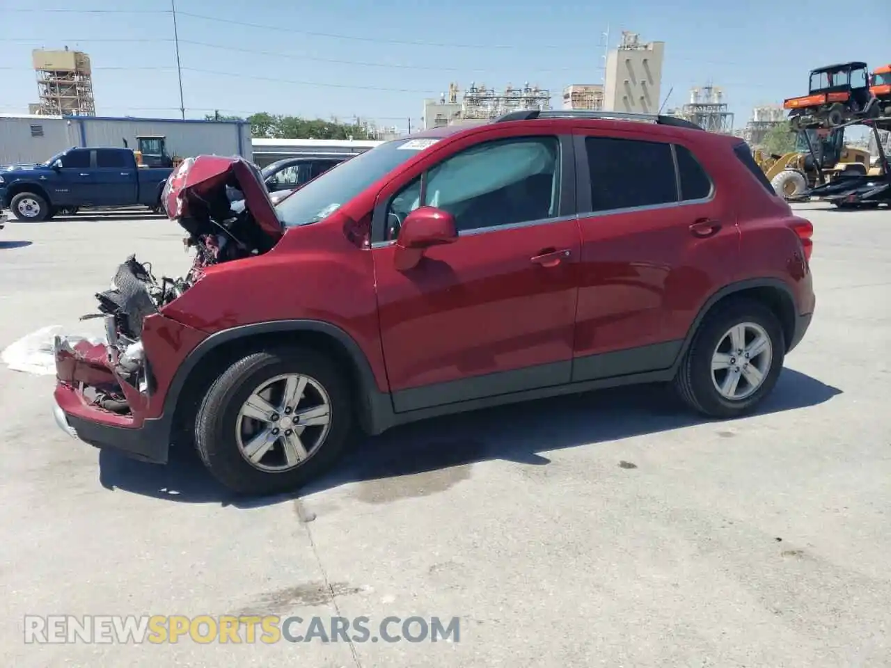 1 Photograph of a damaged car 3GNCJLSB5LL200039 CHEVROLET TRAX 2020